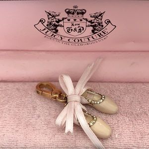Juicy Couture Ballet Slippers Bracelet Charm